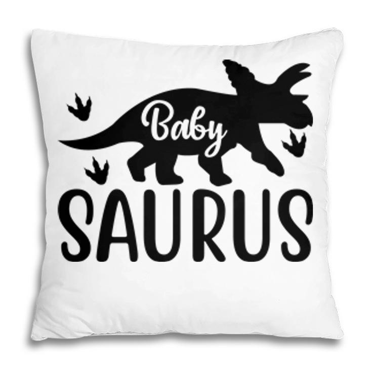 Cute Baby Saurus Dinosaur Kids Present Pillow