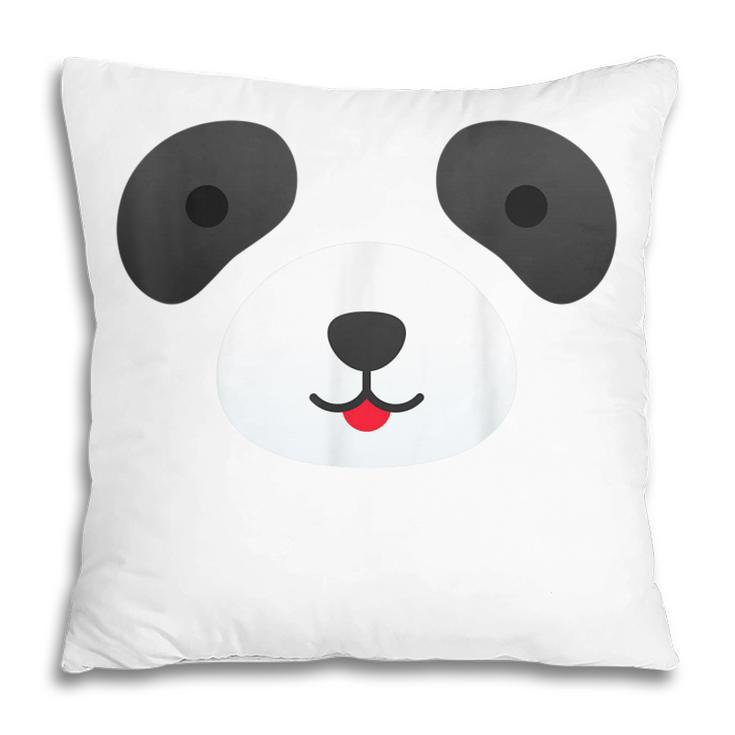 Cute Bear Panda Face Diy Easy Halloween Party Easy Costume  Pillow
