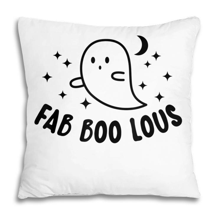 Faboolous Ghost Halloween Costume For Men Women Boo Crew Pun  Pillow