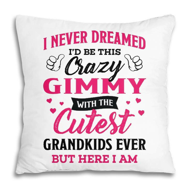 Gimmy Grandma Gift   I Never Dreamed I’D Be This Crazy Gimmy Pillow