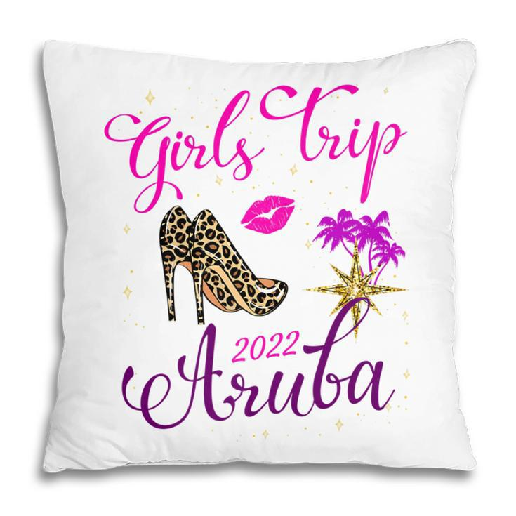 Girls Trip Aruba 2022 Sunglasses Summer Matching Group   V3 Pillow