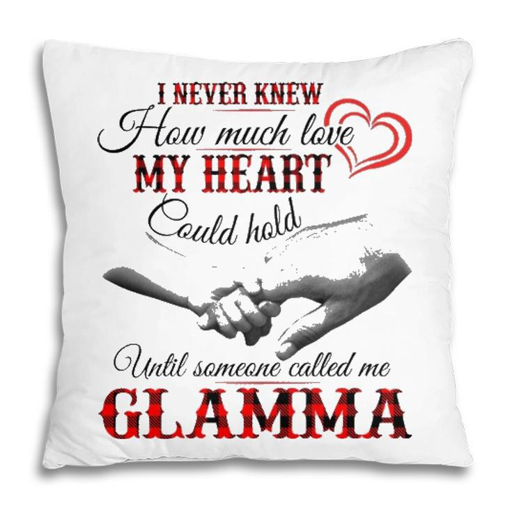 Glamma Grandma Gift   Until Someone Called Me Glamma Pillow