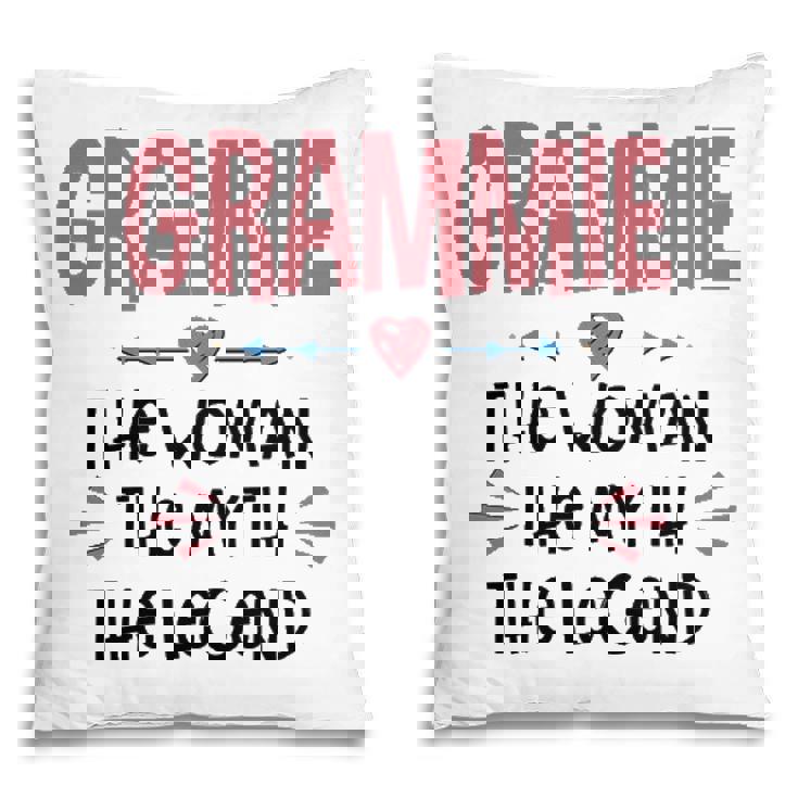 Grammie Grandma Gift   Grammie The Woman The Myth The Legend Pillow