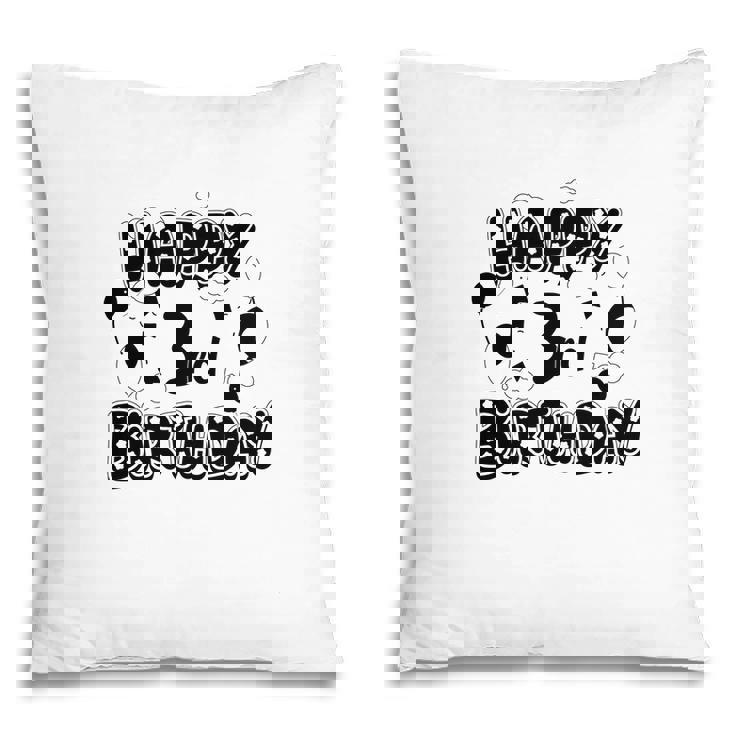 Happy 3Rd Birthday Is The Best Birthday Party I Have Ever Had Pillow