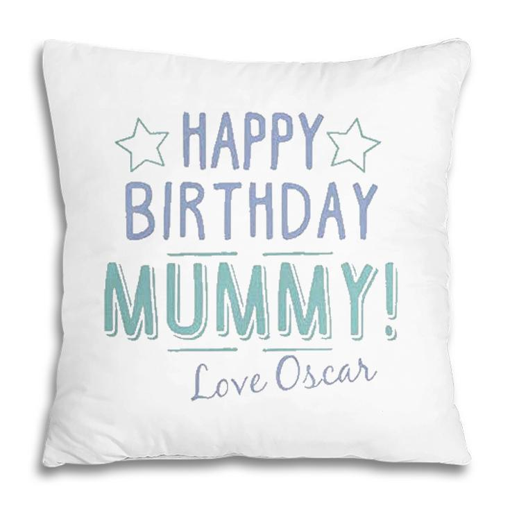 Happy Birthday Mummy Personalised Baby Funny Gift Cute Mothers Day Pillow