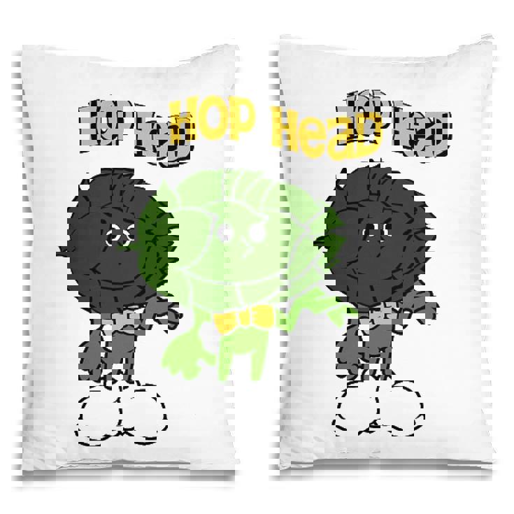 Hop Head Homebrewing Homebrewer Craft Beer Lover Pillow