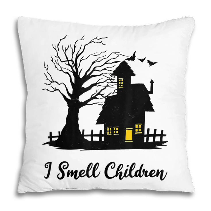 I Smell Children Kids Funny Costume Halloween Witch House  Pillow