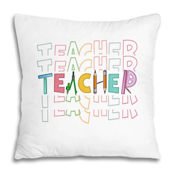 Math Teacher And A Creative And Logical Person At Work Pillow