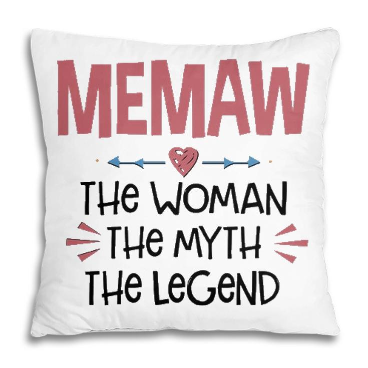 Memaw Grandma Gift   Memaw The Woman The Myth The Legend Pillow