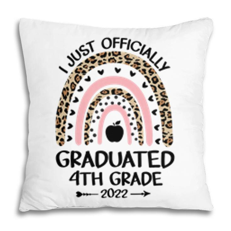 Officially Graduated 4Th Grade Graduation Class Of 2022 Kids T-Shirt Pillow