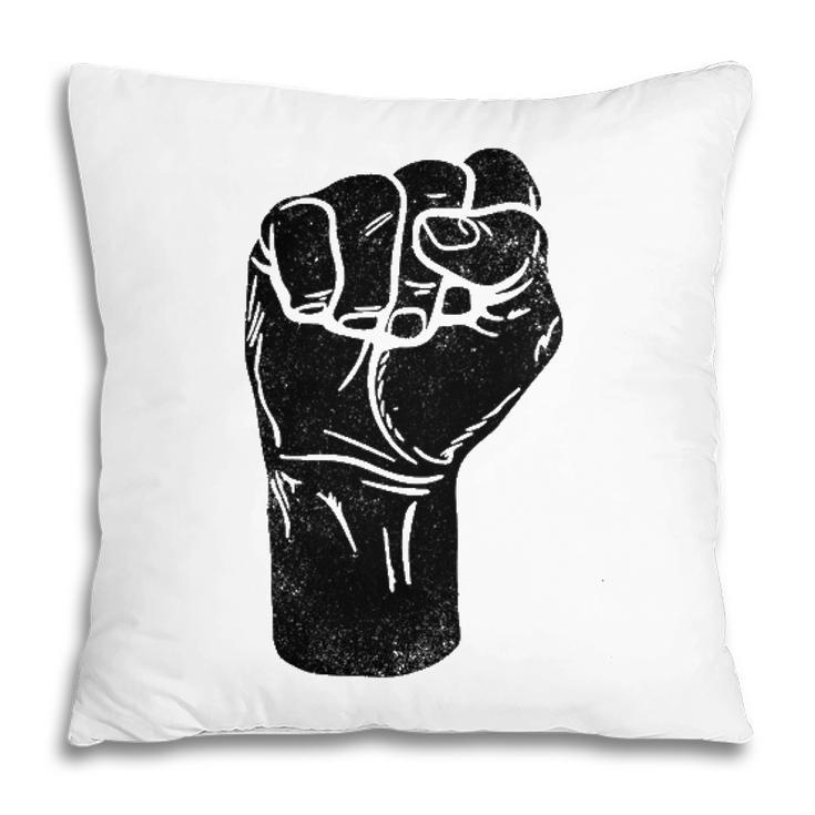 Power Fist Black History Pride Black Lives Matter Africa Pillow