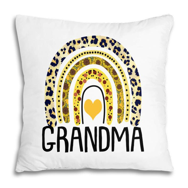 Rainbow Idea Grandma Vintage Mothers Day Gift Pillow