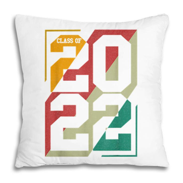 Senior Class Of 2022 12Th Grade Back To School & Graduate  Pillow