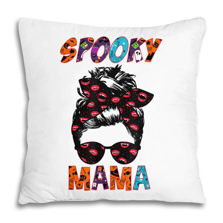Spooky Mama Halloween Mom  Pillow
