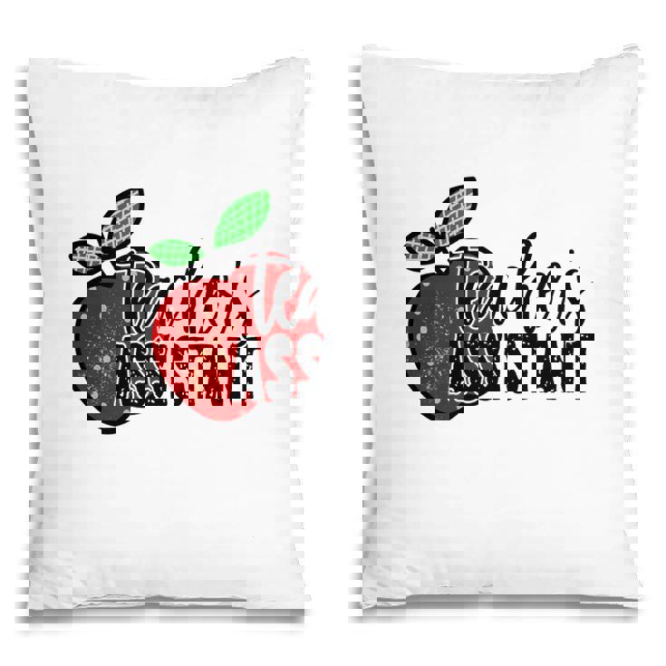 Teachers Assistant Apple Design For Teacher Pillow