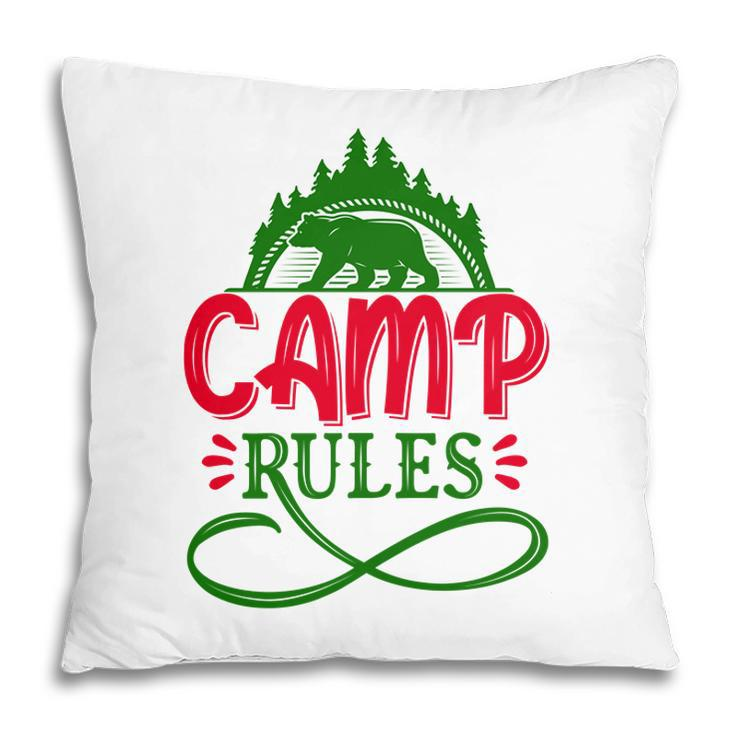 Travel Lover Makes Camp Rules For Them In The Exploration Pillow