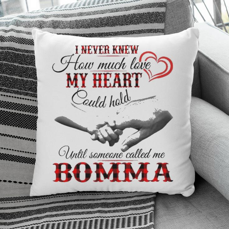 Bomma Grandma Gift Until Someone Called Me Bomma Pillow