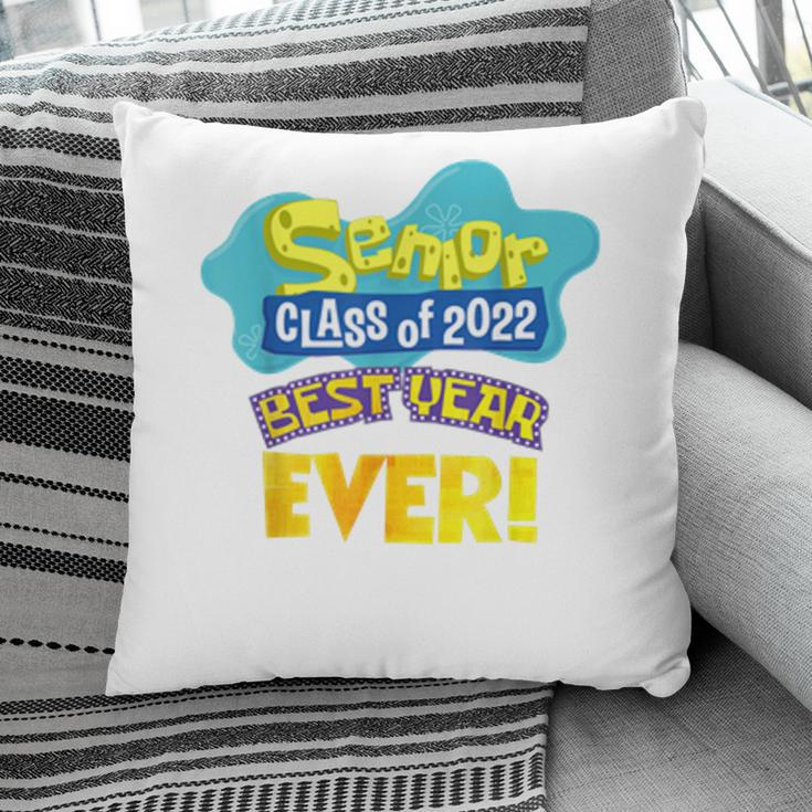 Class Of 2022 Senior 90S 2000S Tv Style Best Year Ever Grad Pillow