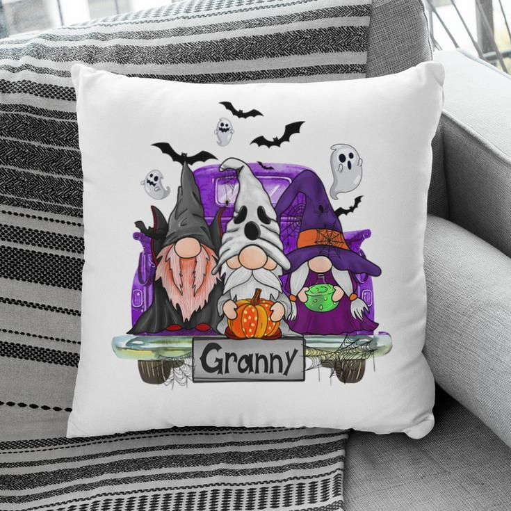 Gnomes Witch Truck Granny Funny Halloween Costume Pillow