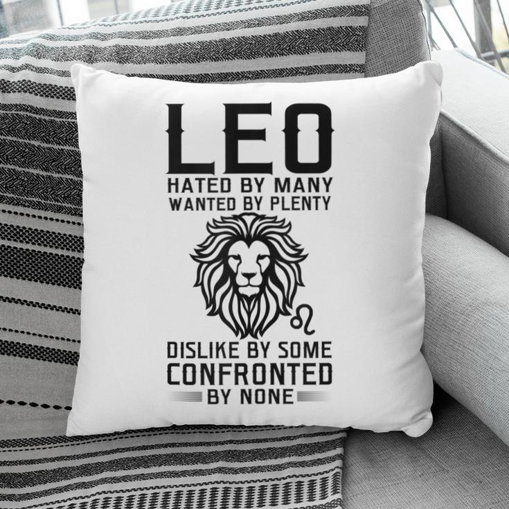 Lion Graphic Art July August Birthday Gifts Leo Zodiac Sign Pillow