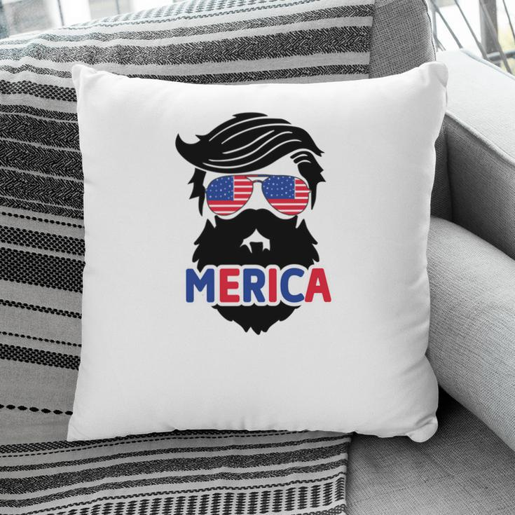Merica July Independence Day Black Man Great 2022 Pillow