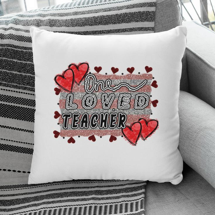 One Great Loved Teaher Is Teaching Hard Working Students Pillow