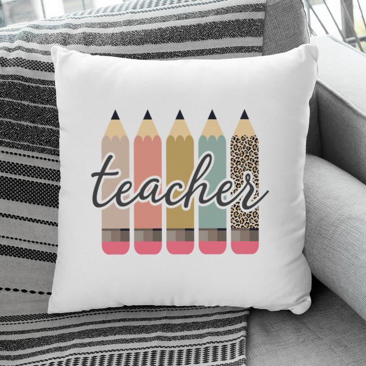 Teacher Pencil Gift Show Respect To Teacher Pillow