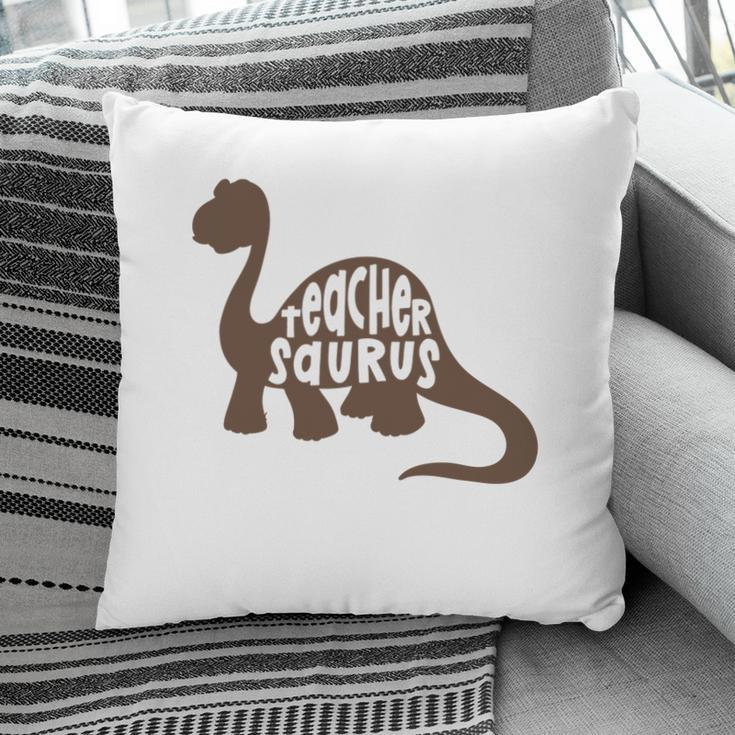 Teacher Saurus Dinosaur Great Art Graphic Pillow