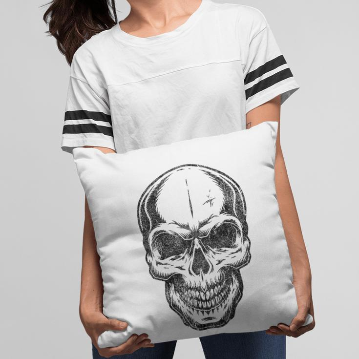 Angry Skeleton Scull Scary Horror Halloween Party Costume Pillow