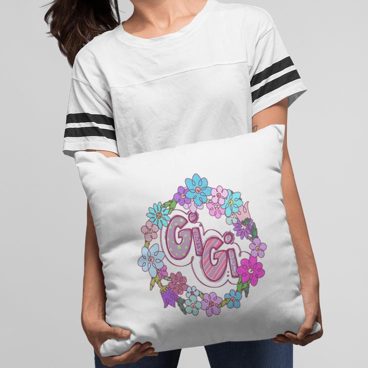 Colorful Flower Custiom Gigi Grandma Idea New Pillow