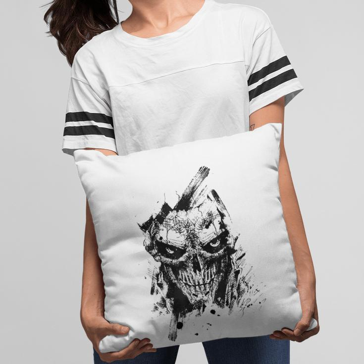 Creepy Zombie Demon Scary Horror Halloween Party Costume Pillow
