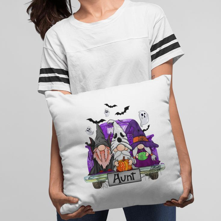 Gnomes Witch Truck Aunt Funny Halloween Costume Pillow