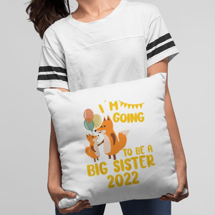 Kids Im Going To Be A Big Sister 2022 Promoted To Big Sister Pillow