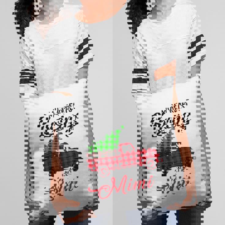 My Greatest Blessings Call Me Mimi Xmas Gifts Christmas Pillow