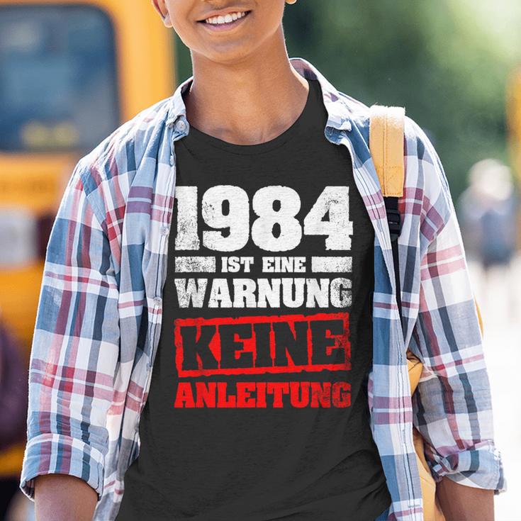 1984 Ist Eine Warnung Keine Inleitung Kinder Tshirt