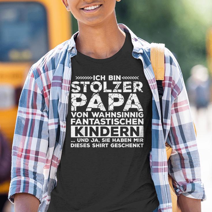 3 Drei 2 Ich Bin Stolzer Papaon Zwei Tolle Kinder S Kinder Tshirt