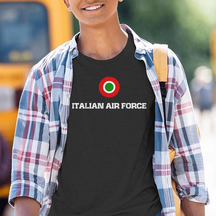 Aeronautica Militare Italian Air Force Roundell Blue Kinder Tshirt