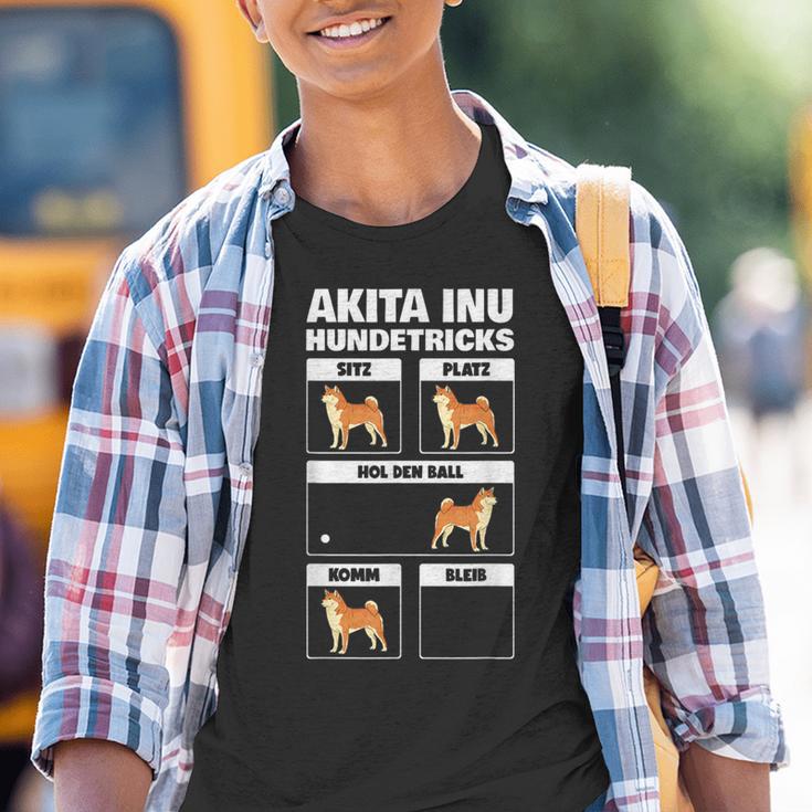 Akita Inu Dog Tricks Kinder Tshirt