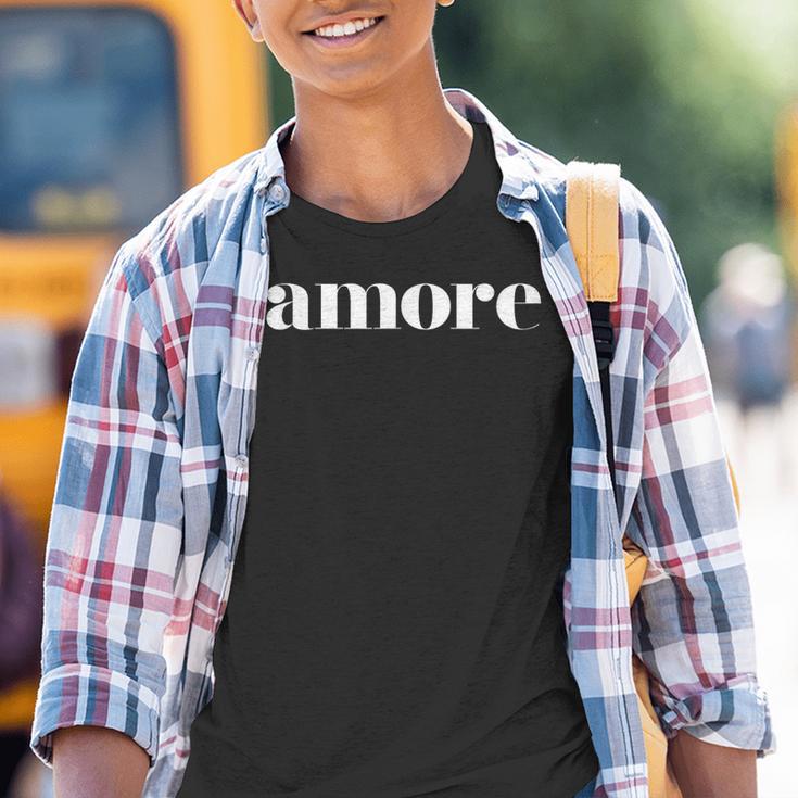 Amore Cute Italian Kinder Tshirt