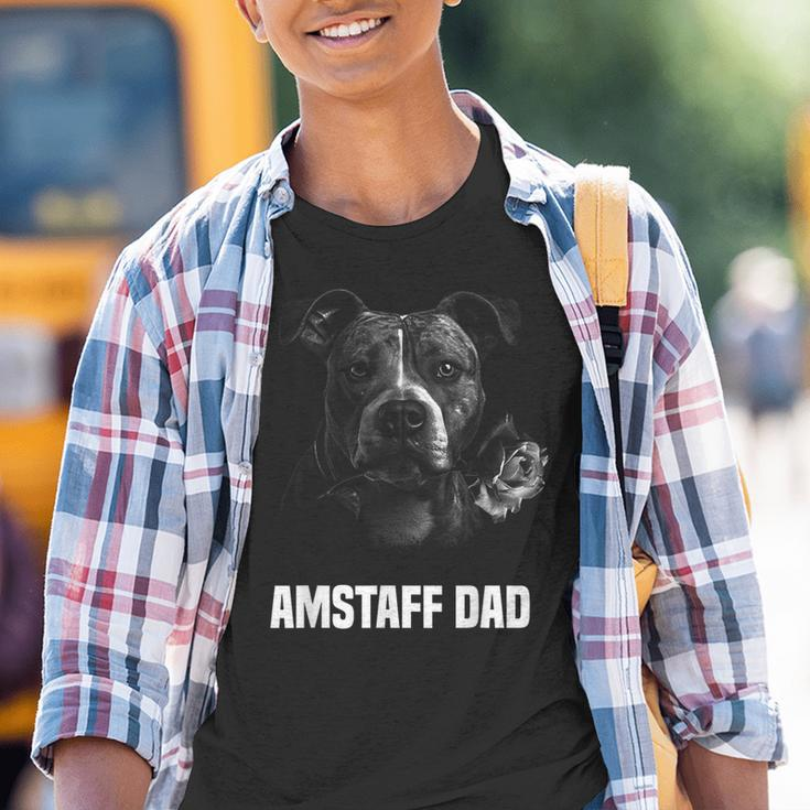 Amstaff Dad Kinder Tshirt