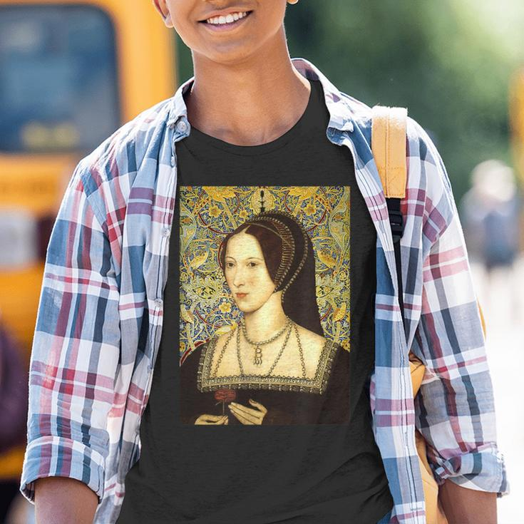 Anne Boleyn Portrait Kinder Tshirt
