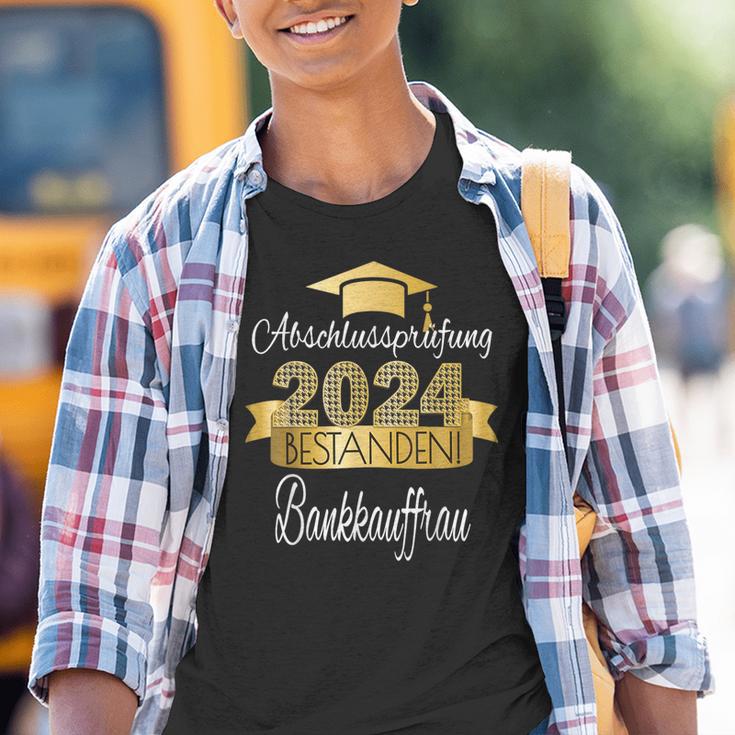 Bankkauffrau I Duale Ausbildung Prüfung Bestanden Ausgelernt Kinder Tshirt