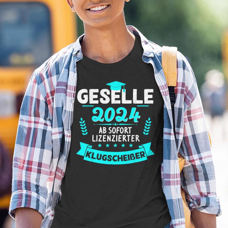 Bestandene Gesellenprüfung Gesellenbrief Azubi Geselle 2024 Kinder Tshirt