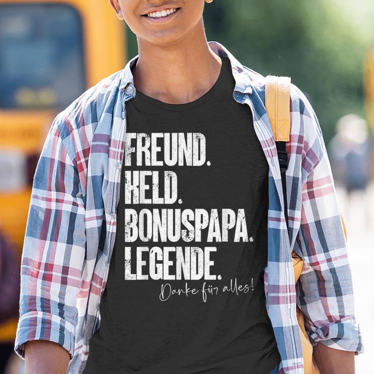 Bonuspapa Bester Step Papa Stepdad Bonus Papa S Kinder Tshirt