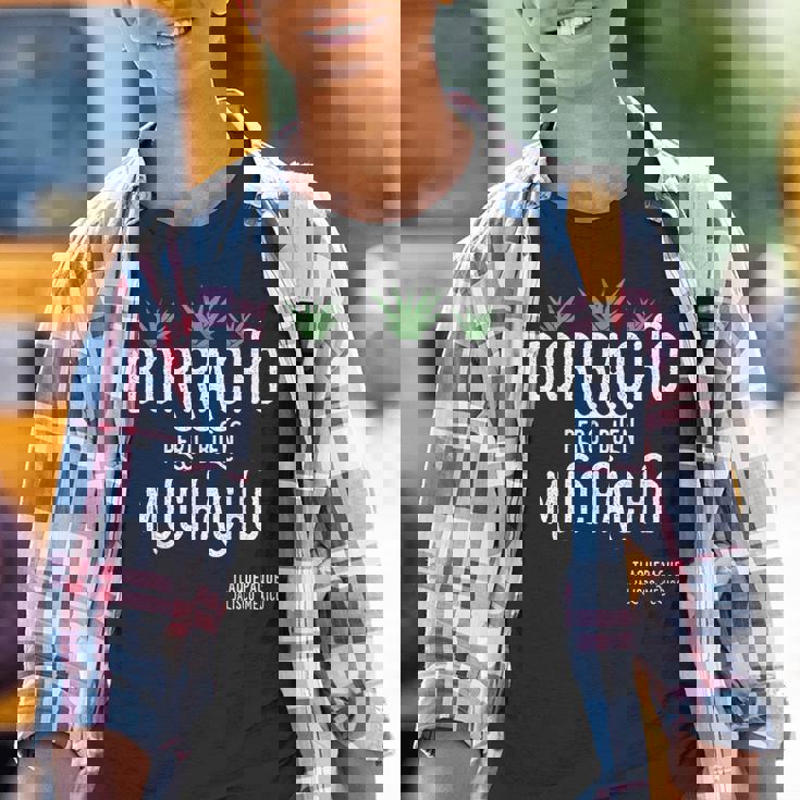 Borracho Pero Buen Muchacho México Saying Camiseta niño Regaloses US