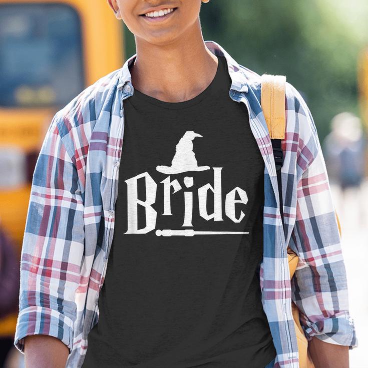 Bride Wizard Hat Kinder Tshirt