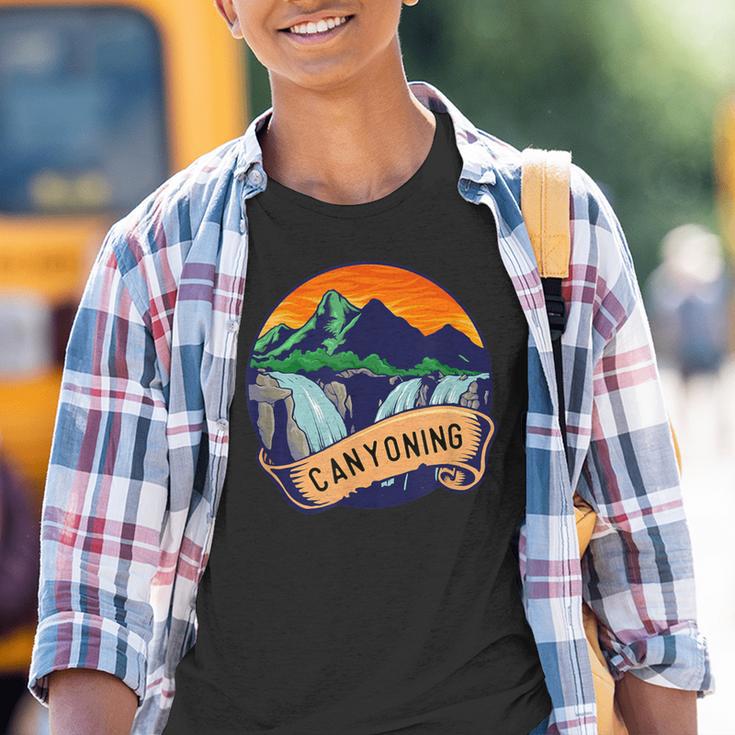 Canyoning Schluchtenwandern Hiking Kinder Tshirt