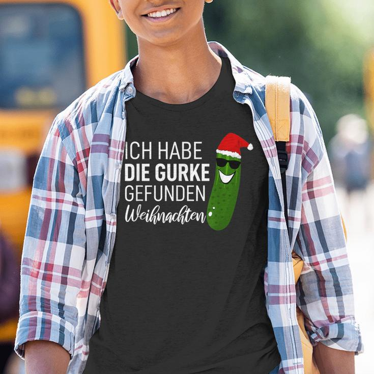 Christmas Cucumber Ich Habe Die Gurke Gefen Ich Habe Die Guarke Find Kinder Tshirt