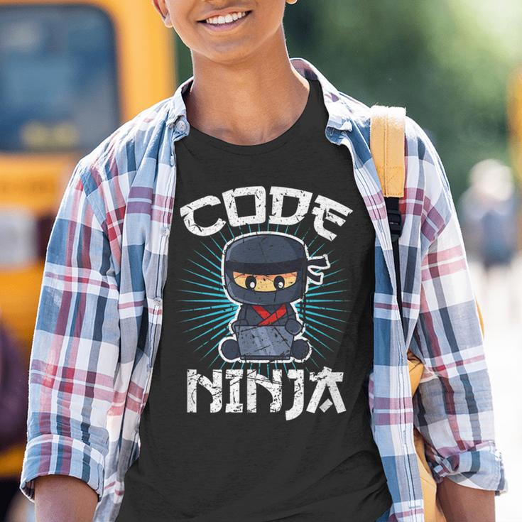 Code Ninja Programmer Coder Computer Programming Coding Kinder Tshirt