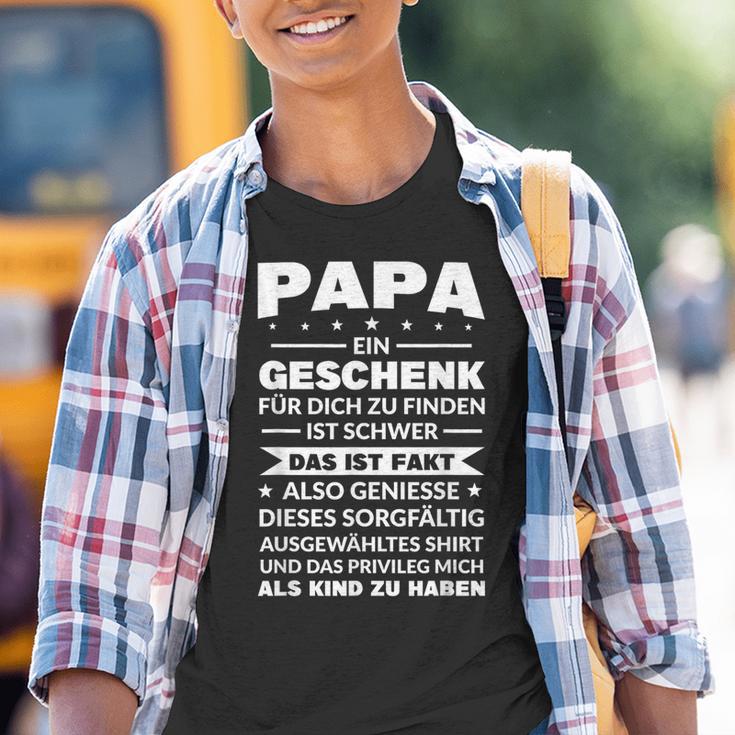 Dad Ein Geschenk Für Dich Papa Family S Kinder Tshirt